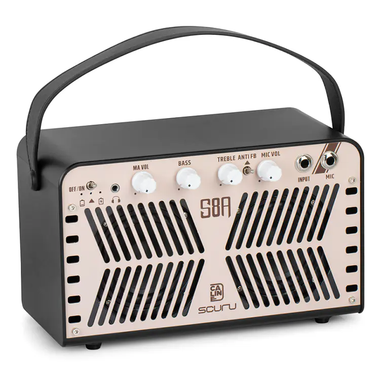 Caline Amplificador Guitarra Acústica 20W Scuru S8A 1