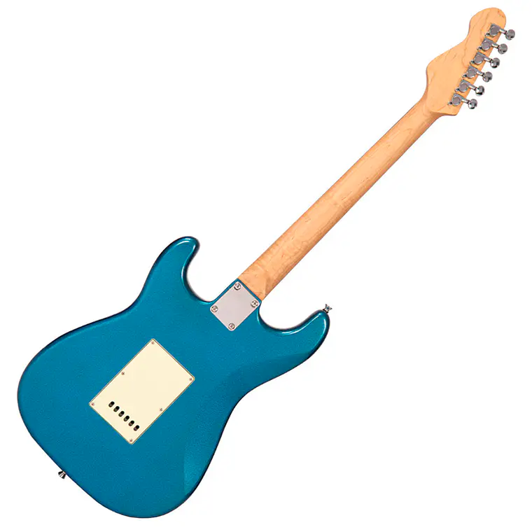 Guitarra Vintage V60 Coaster Series - Candy Apple Blue 4