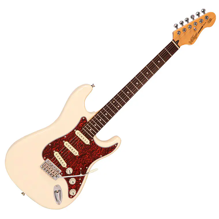 Guitarra Vintage V60 Coaster Series - Vintage White 1