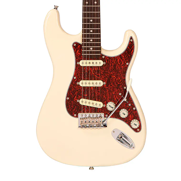 Guitarra Vintage V60 Coaster Series - Vintage White 2