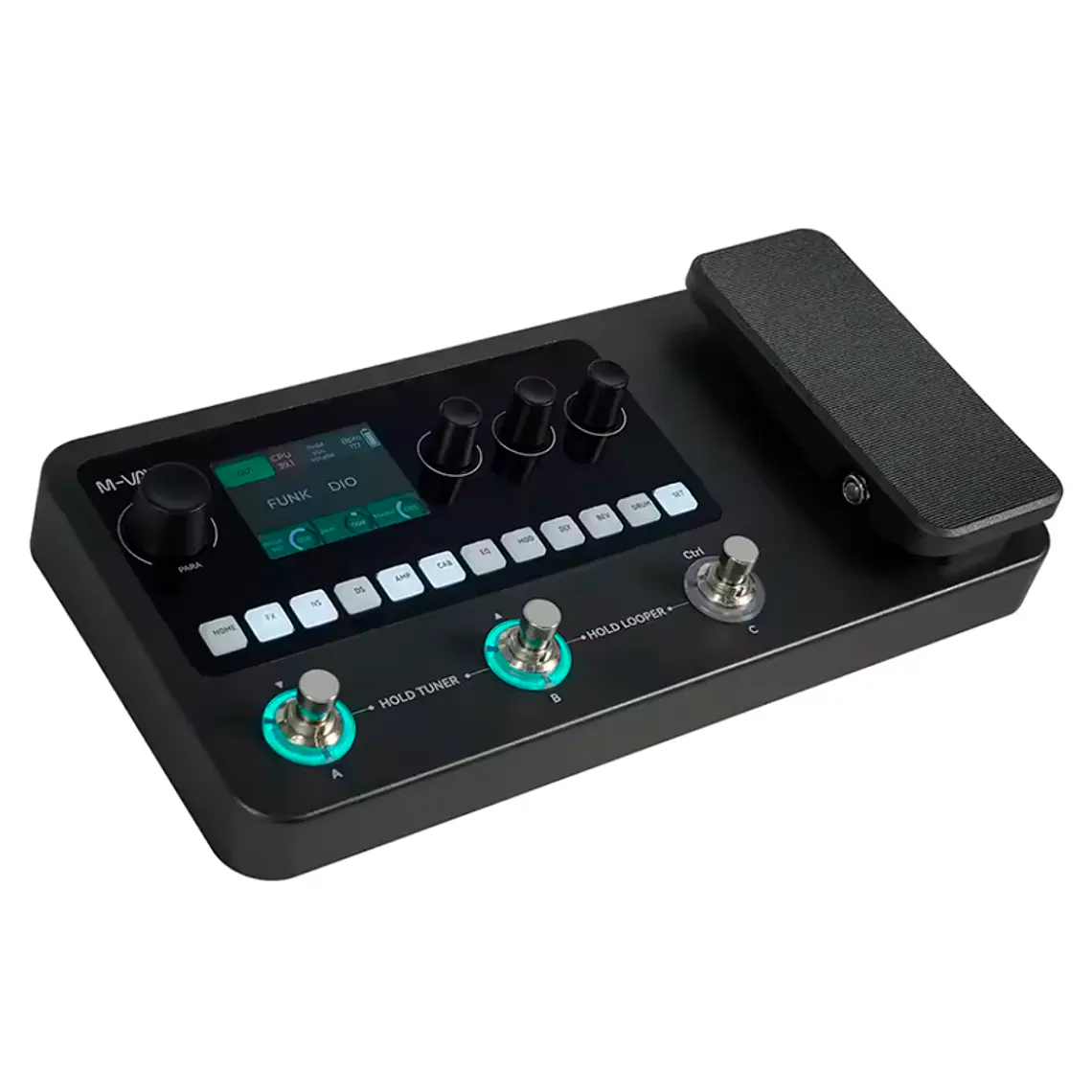 M-Vave MK-20 - Guitarra Bajo MultiEfecto Interface 4