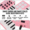 M-Vave SMK25 - Controlador MIDI Bluetooth Rosa