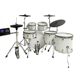 Batería Electrónica Lemon T-1000 FULL White