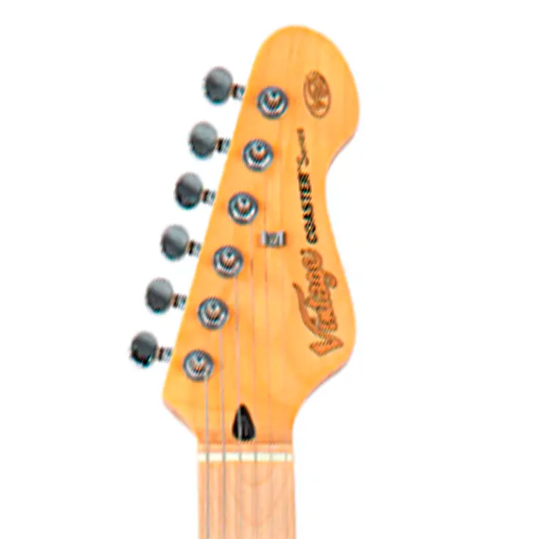 Guitarra Vintage V60 Coaster Series - Gloss Red Maple 3