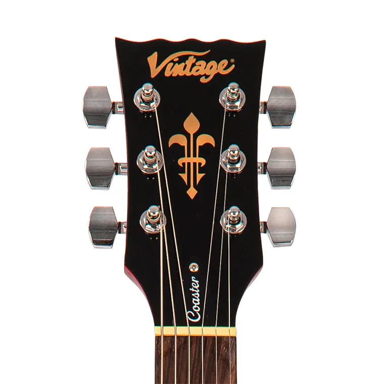 Guitarra Vintage V10 Coaster Series - Cherry Sunburst 3