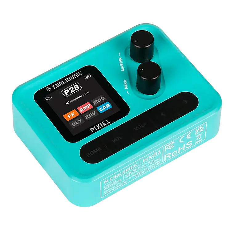 Coolmusic PIXIE1 Procesador Multiefectos  1