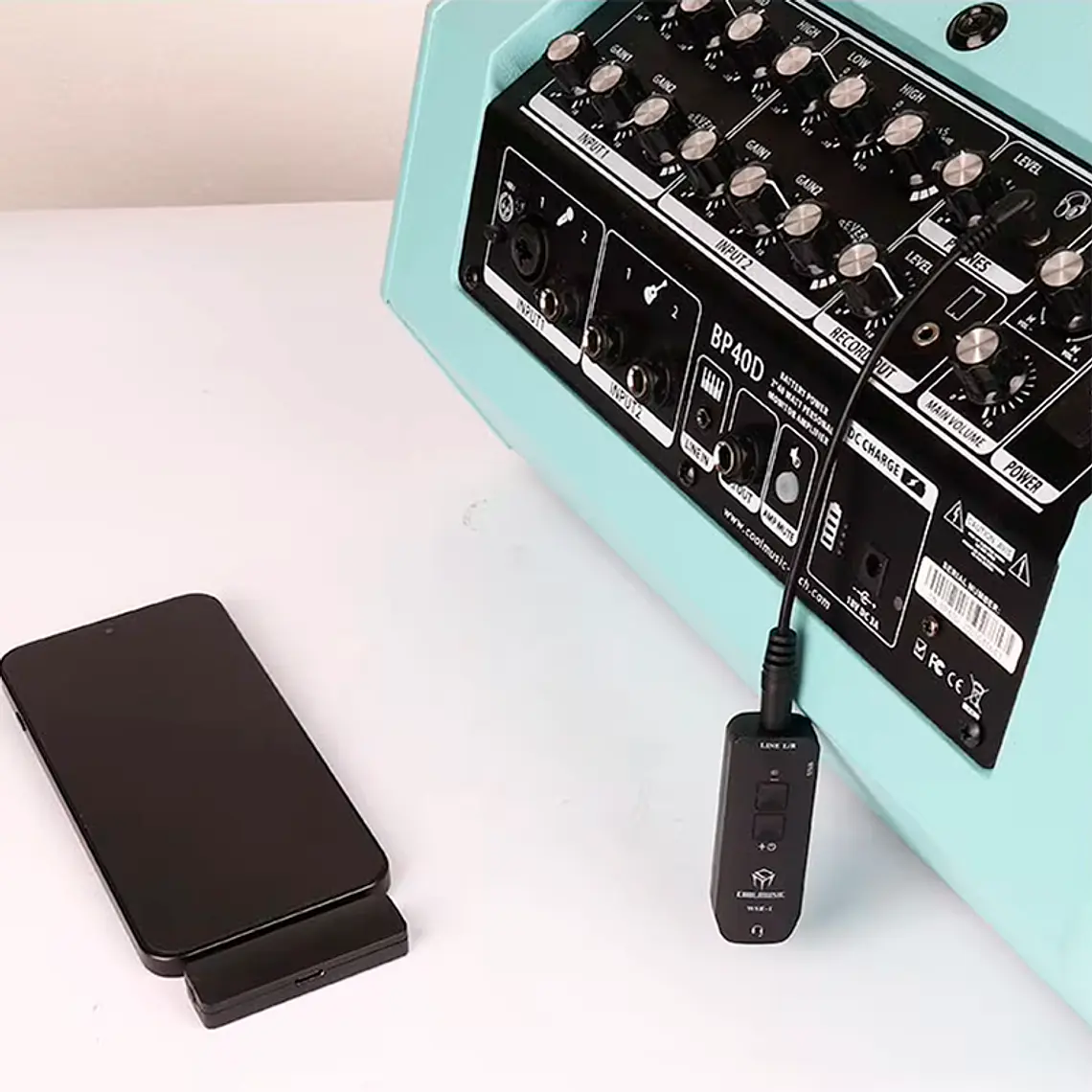 Coolmusic WSR-1 Sistema Inalámbrico Grabación 3