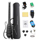Guitarra Donner HeadLess Hush X PRO - Black - Miniatura 2