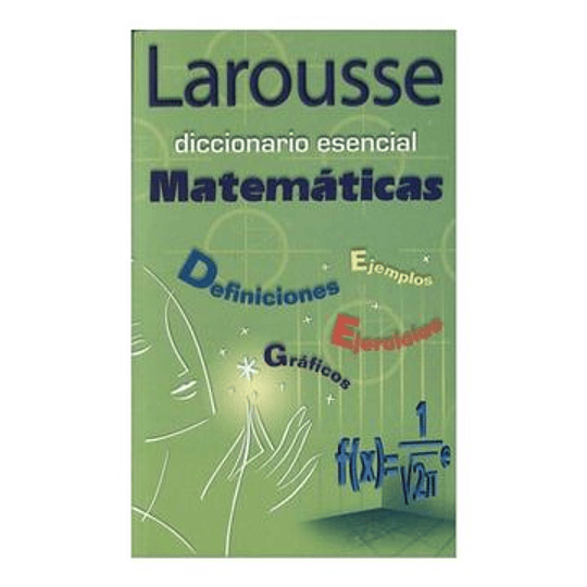 Diccionario Esencial Matematicas
