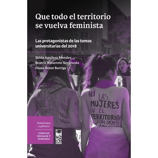 Que Todo El Territorio Se Vuelva Feminista. Las Protagonistas De Las Tomas Universitarias De 2018