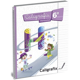 Cuaderno De Caligrafia 6 Basico Horizontal