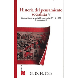Historia Del Pensamiento Socialista V