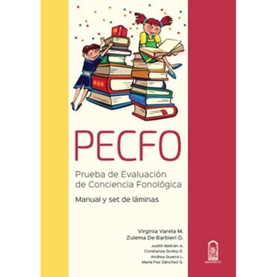 Pecfo Prueba De Evaluacion De Conciencia Fonologica Manual Y Set De Laminas
