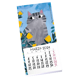 Calendario Magnético – Planet Cat 2024