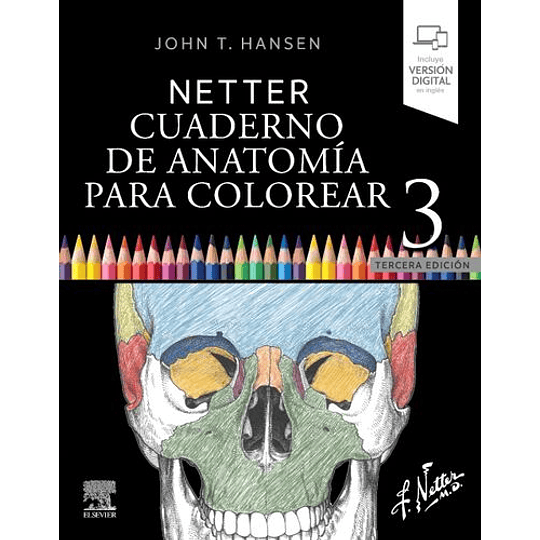 Netter. Cuaderno De Anatomia Para Colorear (3ª Ed)