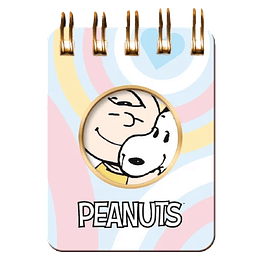 Mini Block Con Espiral – Snoopy Pastel