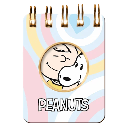 Mini Block Con Espiral – Snoopy Pastel