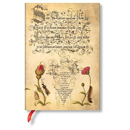Libreta Tapa Dura Botanica Flemish Rose Midi