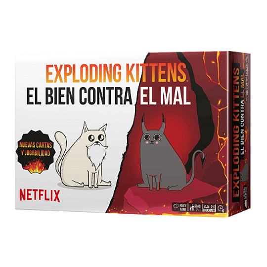 Exploding Kittens El Bien Contra El Mal