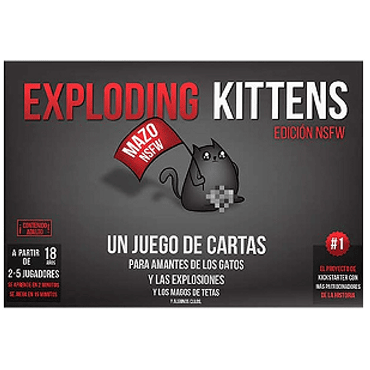 Exploding Kittens Nsfw (Adultos)