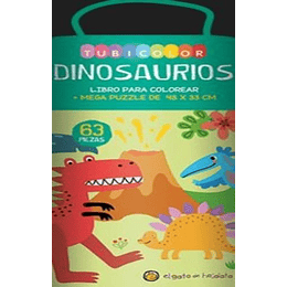 Tubicolor Dinosaurios. Libro Para Colorear