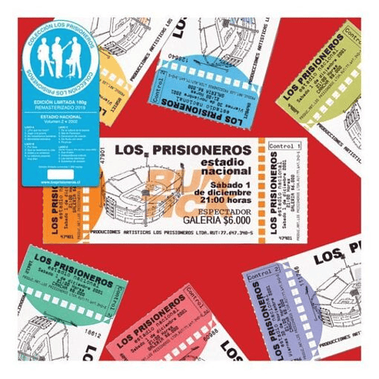 Vinilo Los Prisioneros – Estadio Nacional Vol 2