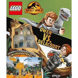 Lego Landscape Jurassic World: Owen Vs. Delacourt