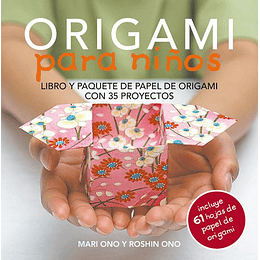 Origami Para Niños: Libro Y Paquete De Papel De Origami Con 35 Proyectos