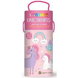 Tubi Color Unicornios. Libro Para Colorear