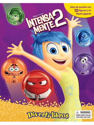 Disney Intensamente 2 - Divertilibros  	