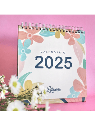 Calendario De Escritorio 2025 - Letrarte