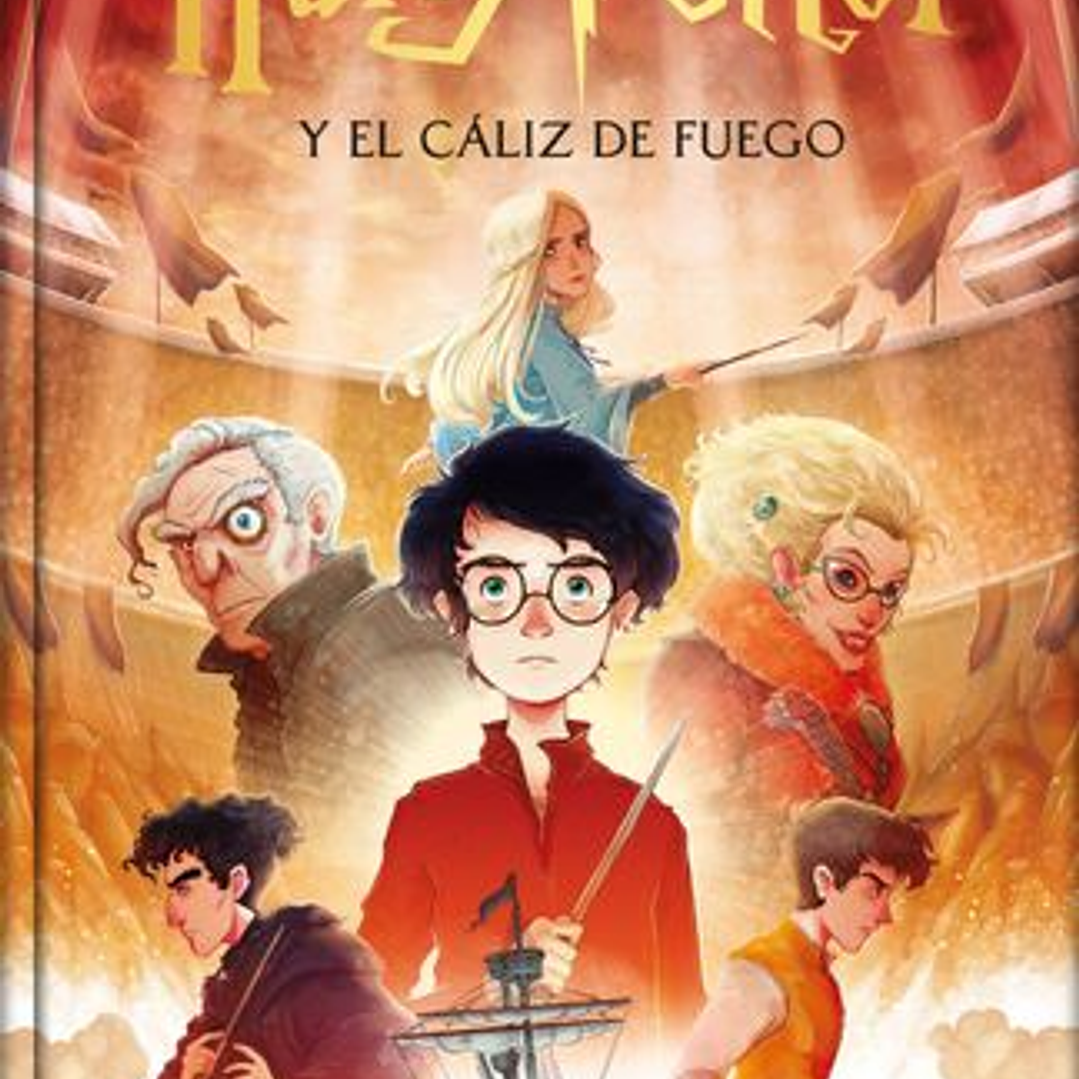 Harry Potter Y El Caliz De Fuego (Hp4) (Portada Nueva) 1