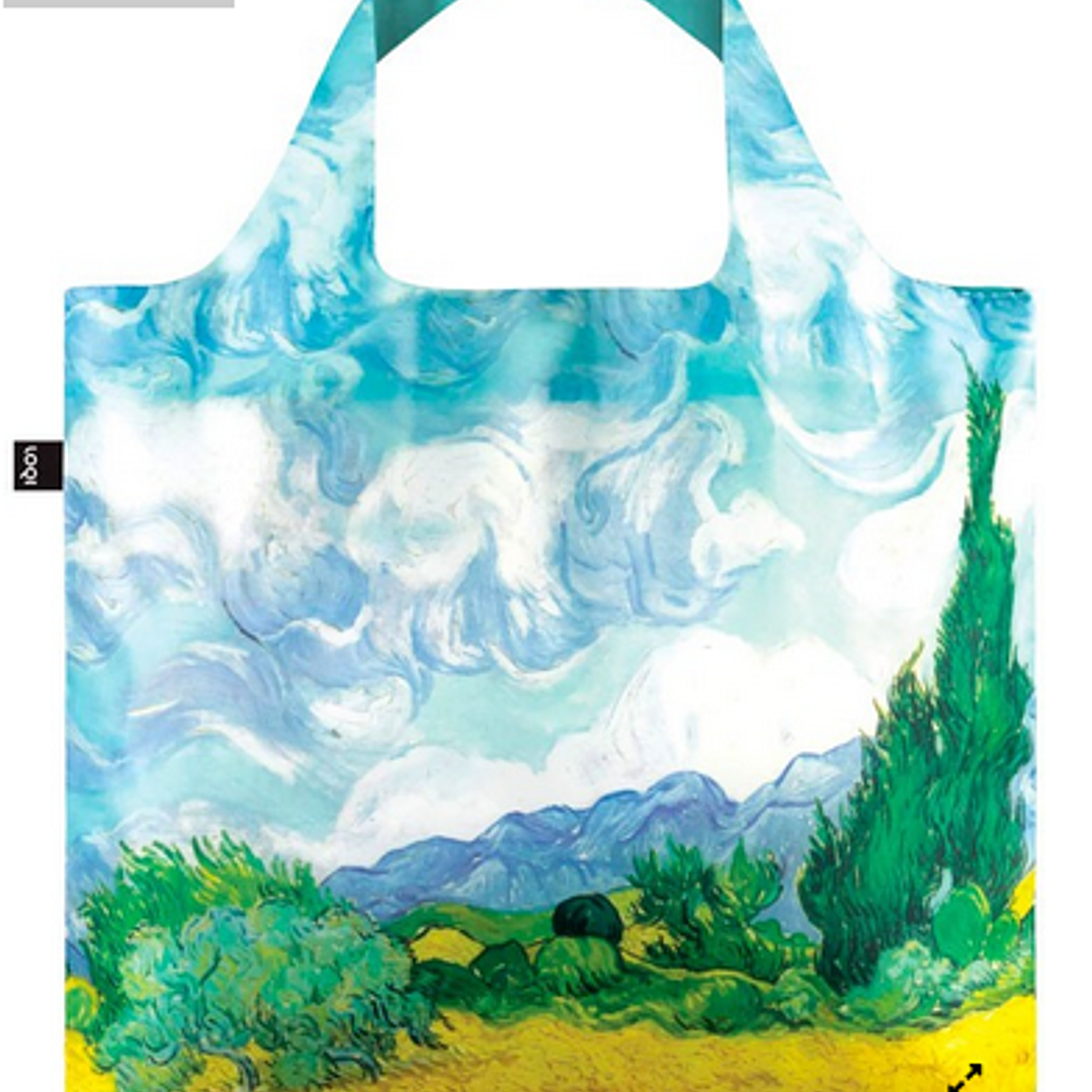 Bolsa Van Gogh. Un Campo De Trigo Con Cipreses 1
