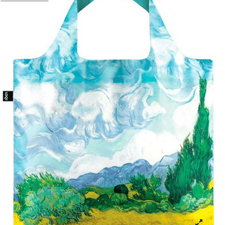 Bolsa Van Gogh. Un Campo De Trigo Con Cipreses 1
