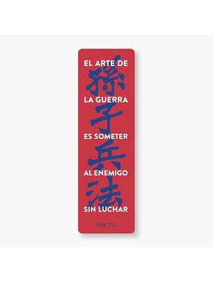 Marcapagina - El Arte De La Guerra