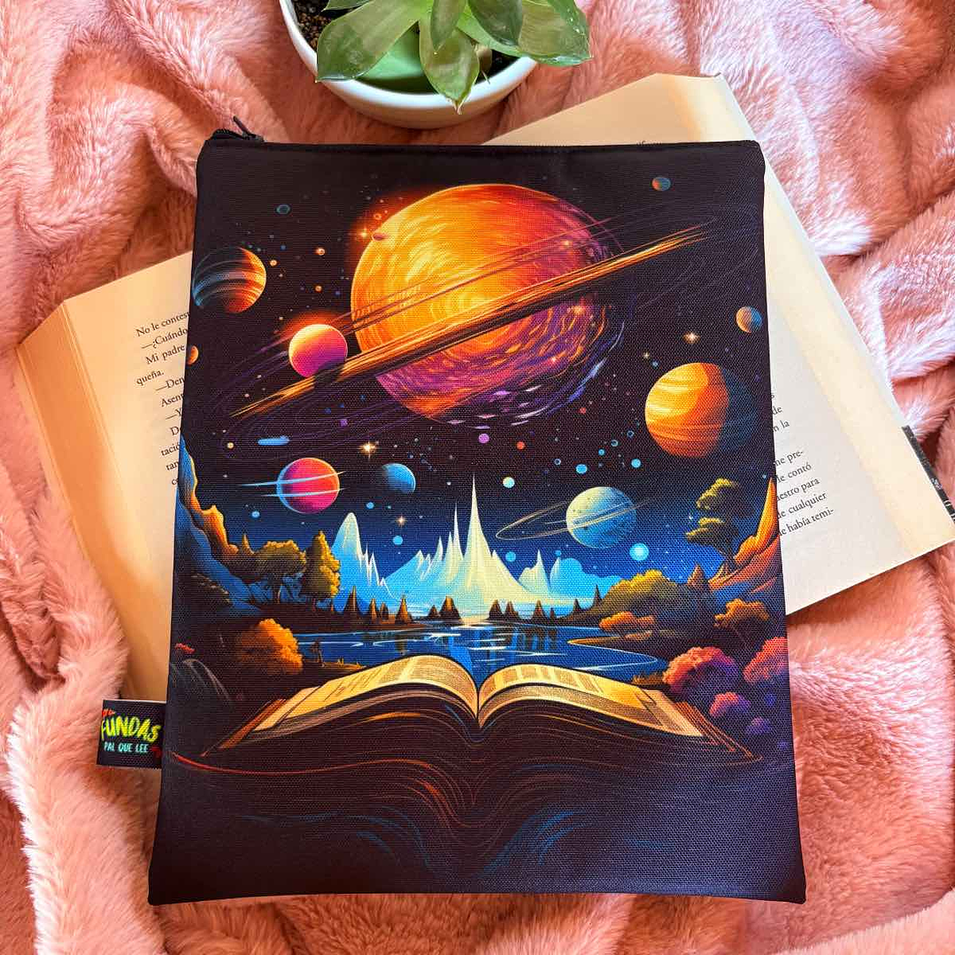 Funda Para Libro (Con Cierre) - Universo Libro 1