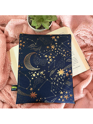 Funda Para Libro (Con Cierre) - Luna Brillo