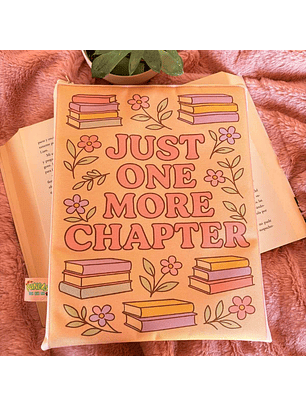 Funda Para Libro (Con Cierre) - Just One More Chapter