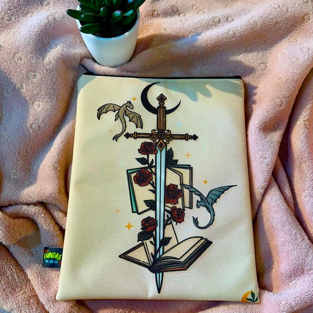 Funda Para Libro (Con Cierre) - Espada 1