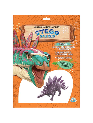 Mis Dinosaurios Favoritos - Stego Saurus  	