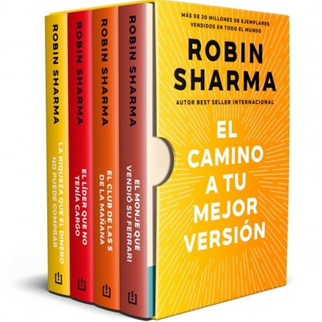 Estuche El Camino A Tu Mejor Version (La Riqueza Que El Dinero No Puede Comprar | El Lider Que No Tenia Cargo | El Club De Las 5 De La Mañana | El Monje Que Vendio Su Ferrari) 1