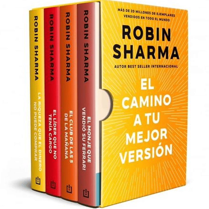 Estuche El Camino A Tu Mejor Version (La Riqueza Que El Dinero No Puede Comprar | El Lider Que No Tenia Cargo | El Club De Las 5 De La Mañana | El Monje Que Vendio Su Ferrari) 1