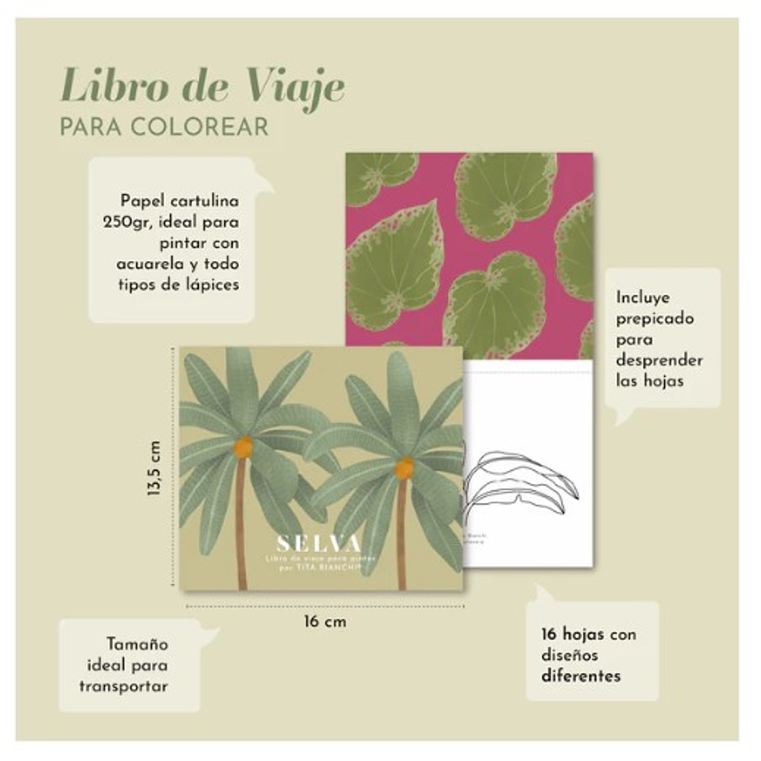 Libro Para Pintar Selva 1
