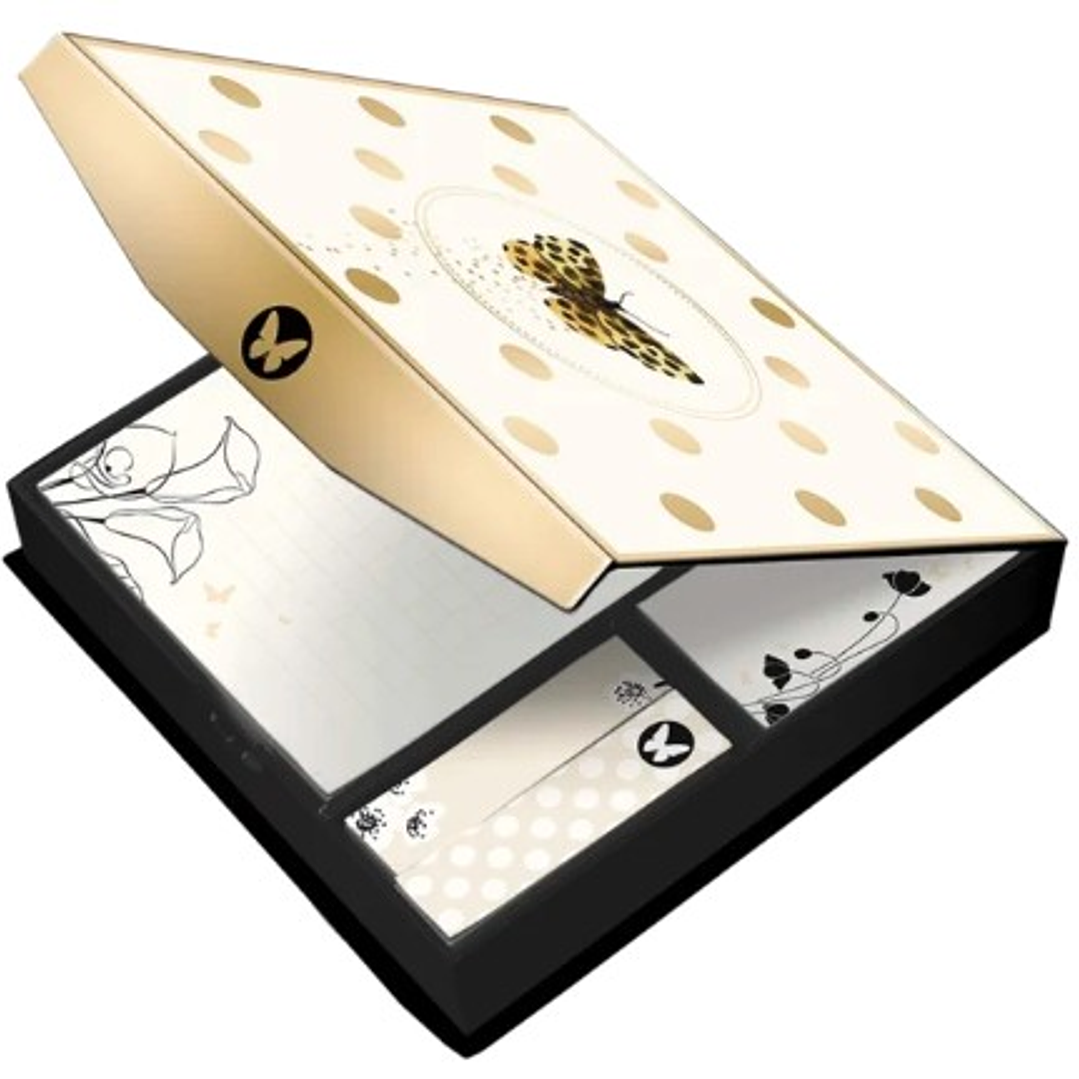 Caja De Notas Y Post It – Elegance 1
