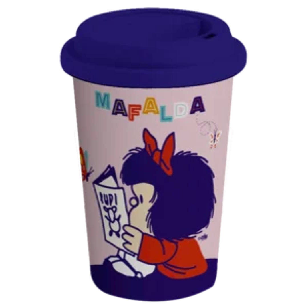 Vaso Ecológico De Bambú 475 Ml – Mafalda Leyendo 1