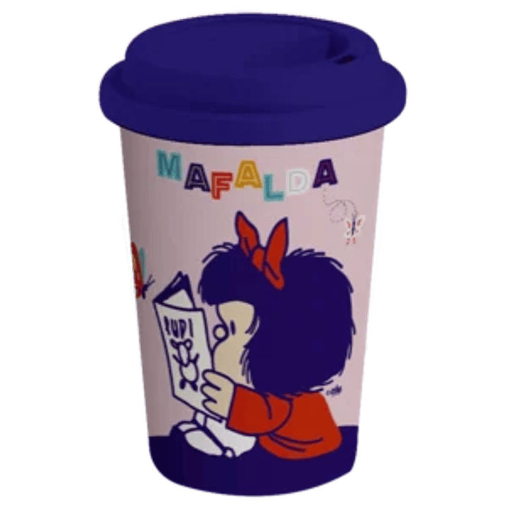 Vaso Ecológico De Bambú 475 Ml – Mafalda Leyendo 1