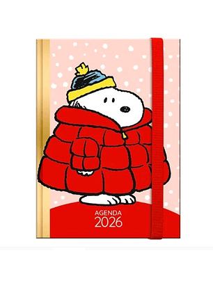 Agenda Snoopy 2026 Semanal – Pequeña (10×14)