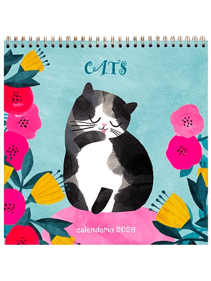 Calendario De Pared 2026 – Planet Cat