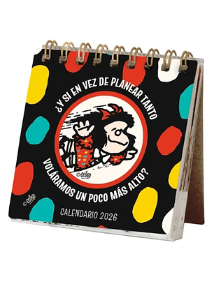 Mini Calendario De Escritorio 2026 – Mafalda
