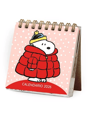 Mini Calendario De Escritorio 2026 – Snoopy